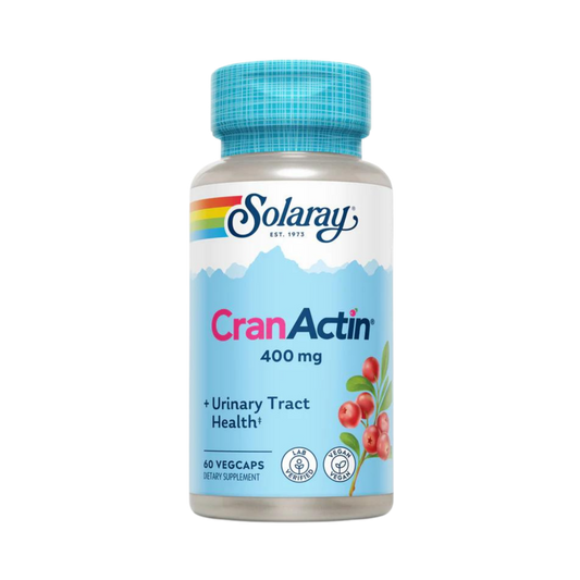 Solaray, CranActin, Cranberry Extract, 400 Mg, 60 Capsules