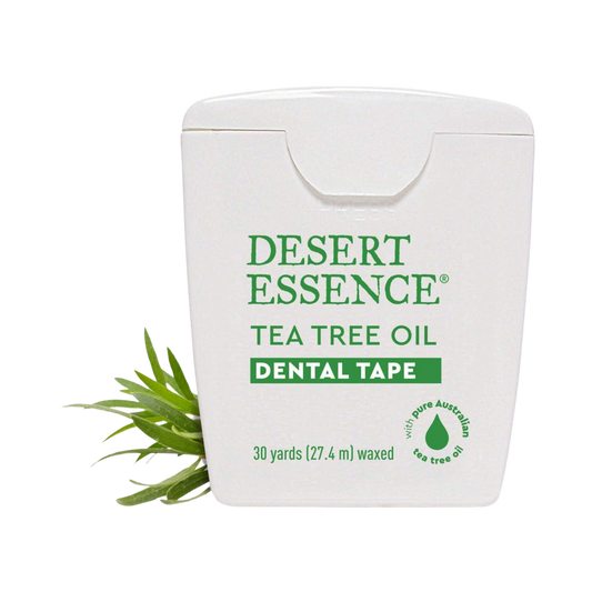 Desert Essence, Tea Tee Oil Dental Tape, 6 Pc