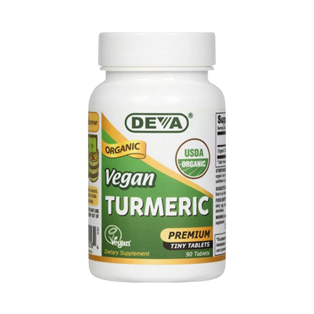Deva, Vegan Vegan Turmeric, Organic, 90 Veg Tablet
