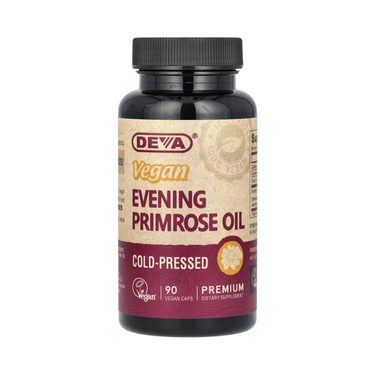 Deva, Vegan Evening Primrose Oil, 90 Vegan Caps