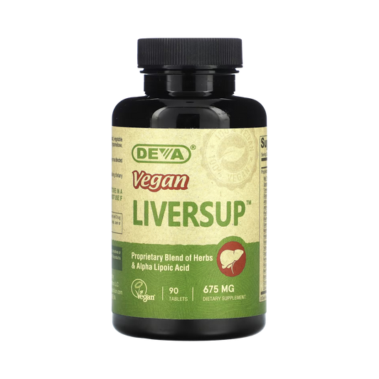 Deva, Vegan Liversup, 675 Mg, 90 Tablets