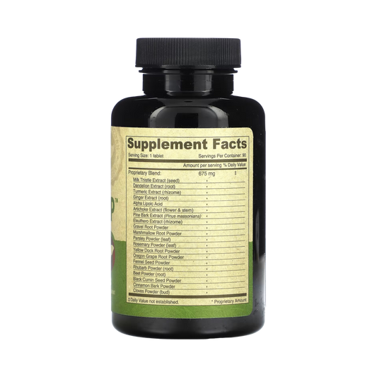 Deva, Vegan Liversup, 675 Mg, 90 Tablets