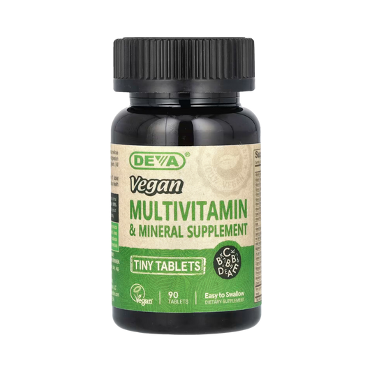 Deva, Vegan Multivitamin & Mineral Supplement, 90 Tablets