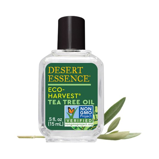 Desert Essence, Eco-Harvest Tea Tree Oil, 0.5 Fl Oz