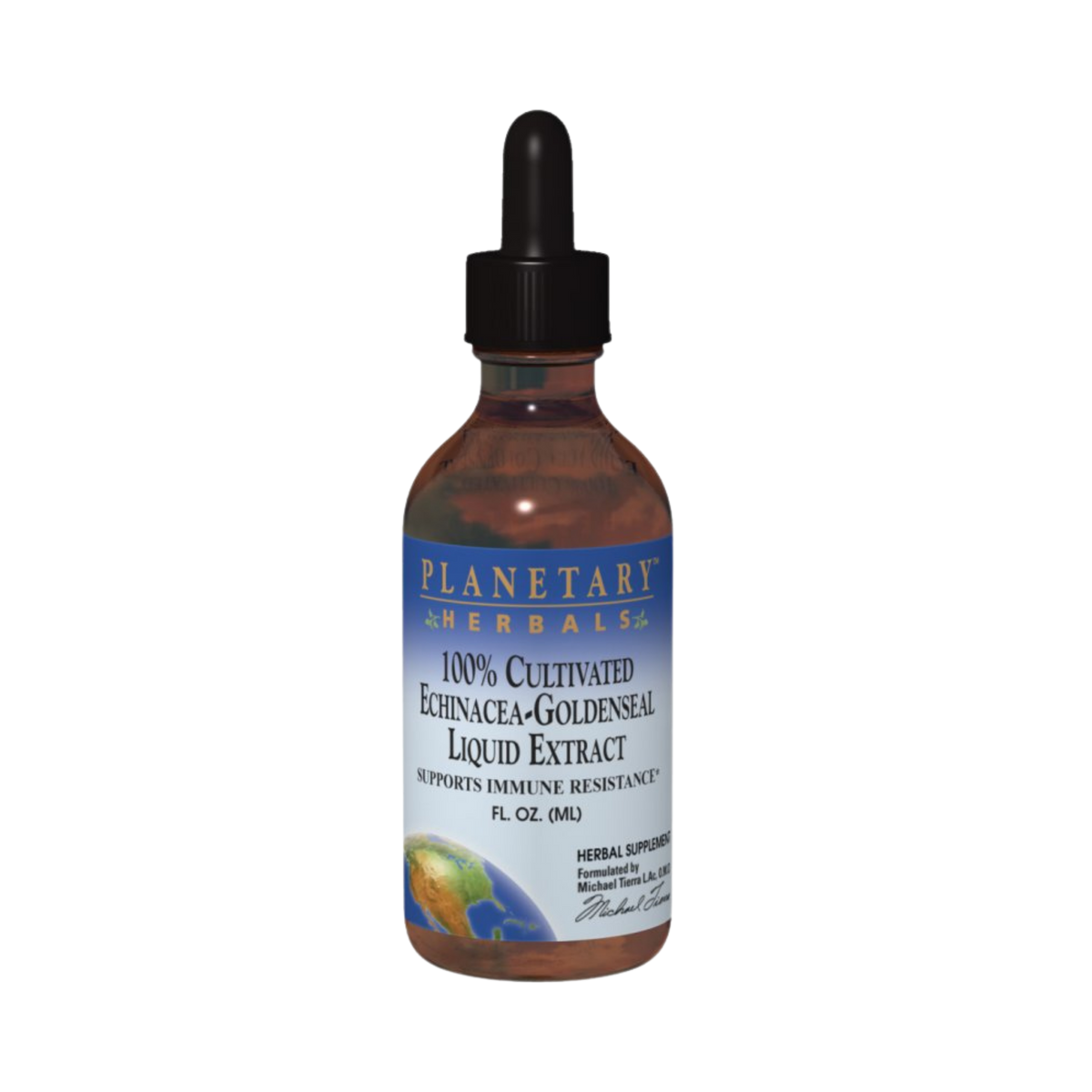 Planetary Herbals, Echinacea-Goldenseal Liquid Extract, 2 Fl Oz