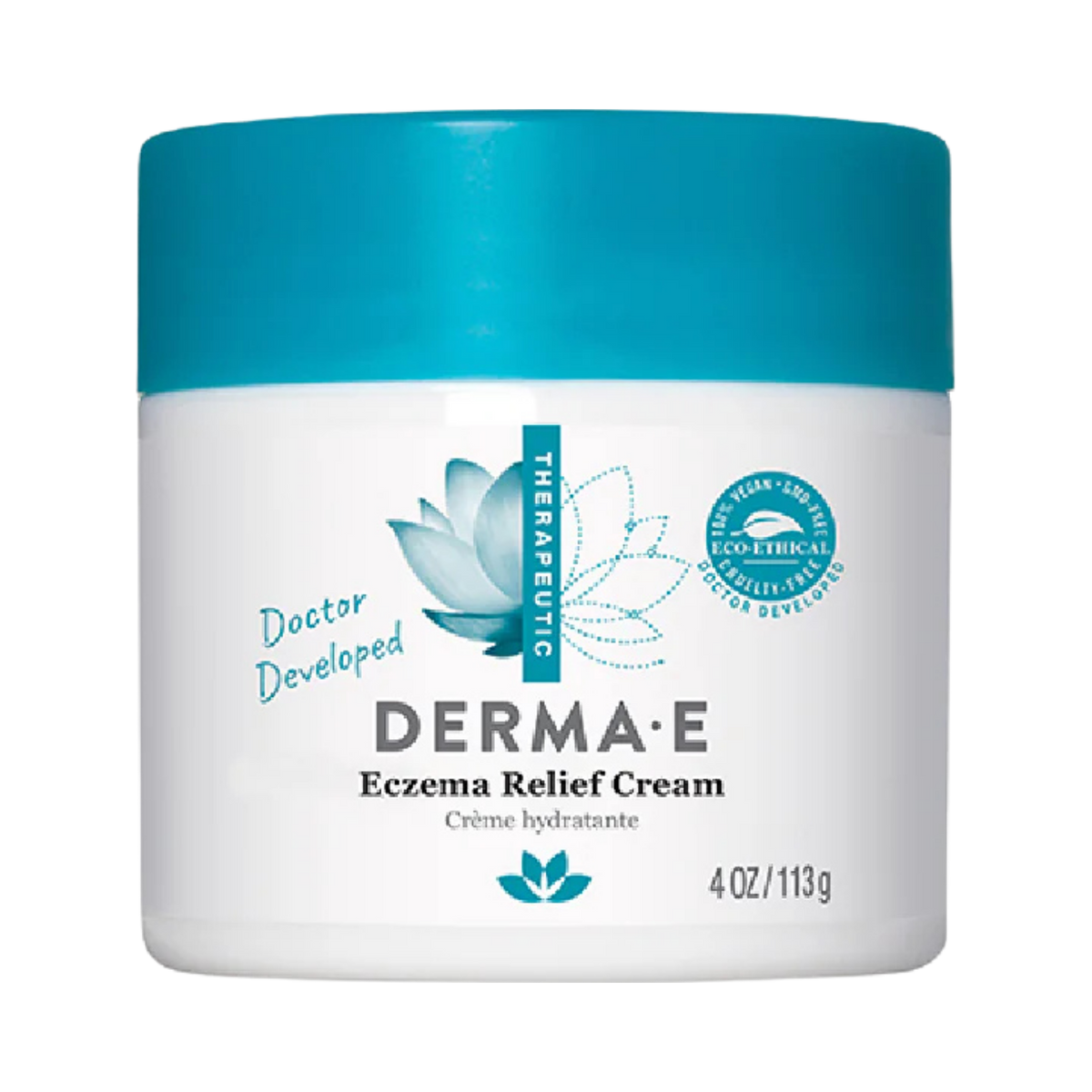 Derma E, Eczema Relief Cream, 4 Oz