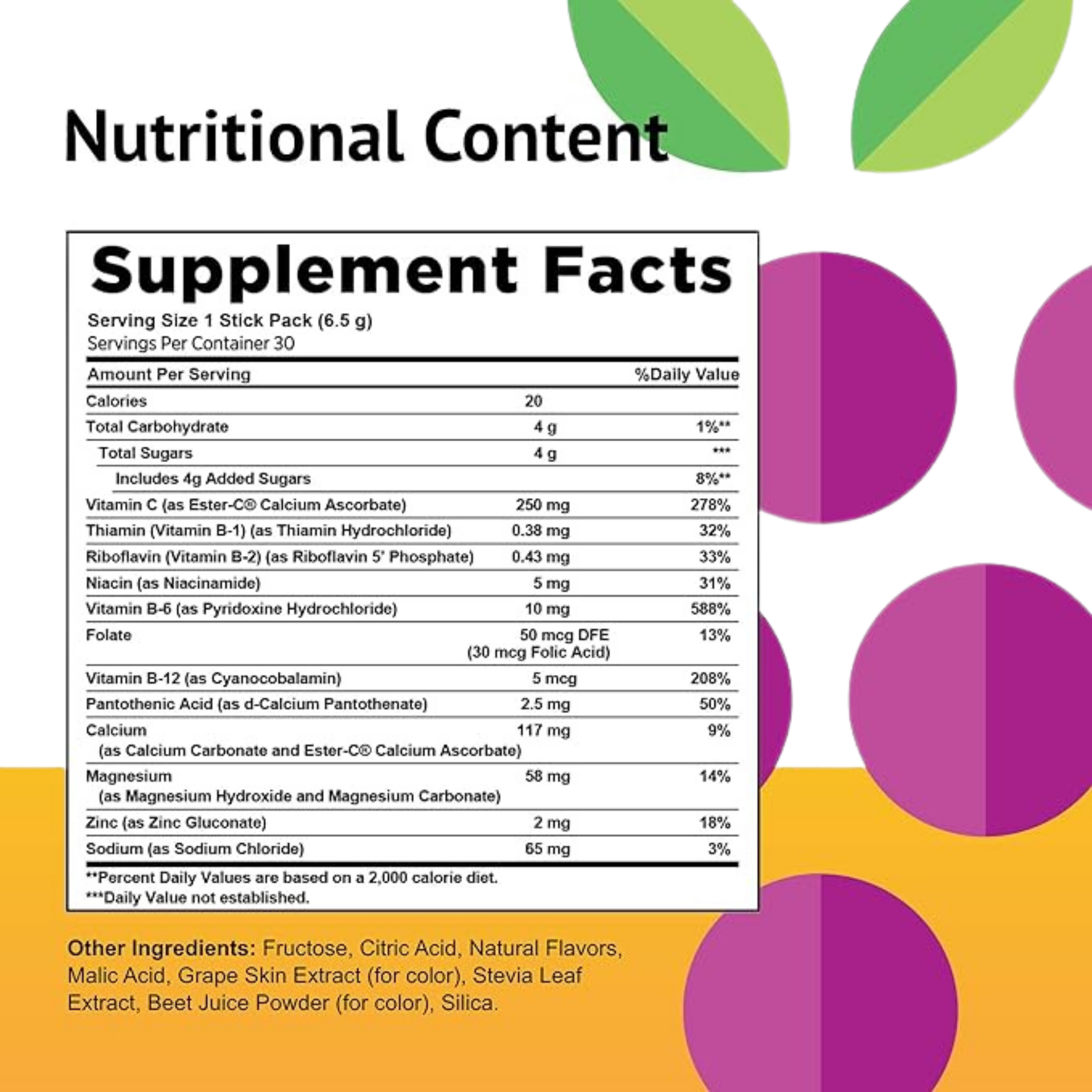 American Health, Ester-C Kidstiks Multivitamin & Mineral, Groovy Grape, 30 packets