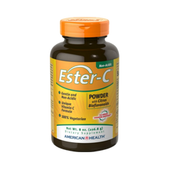 American Health, Ester-C Powder with Citrus Bioflavonoids, 8Oz Powder