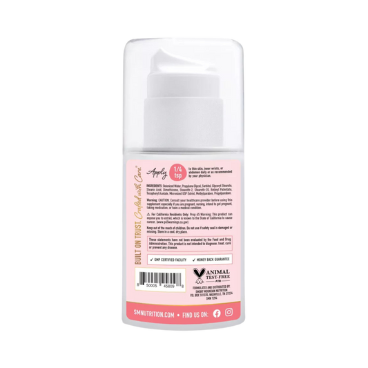 SMNutrition, Estro-Life Estriol Cream for Balance at MidLife, Supports Hormone Balance for Women, 3.5 Oz