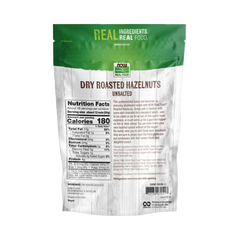 NOW Foods, Hazelnuts, Dry Roasted & Unsalted, 16 Oz