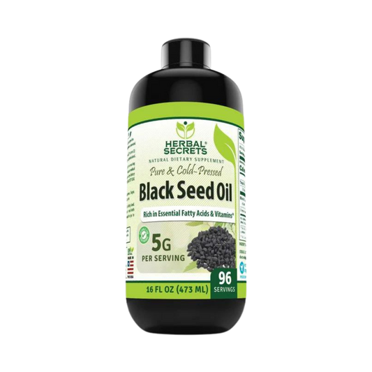 Herbal Secrets, Black Seed Oil, 16 FL OZ