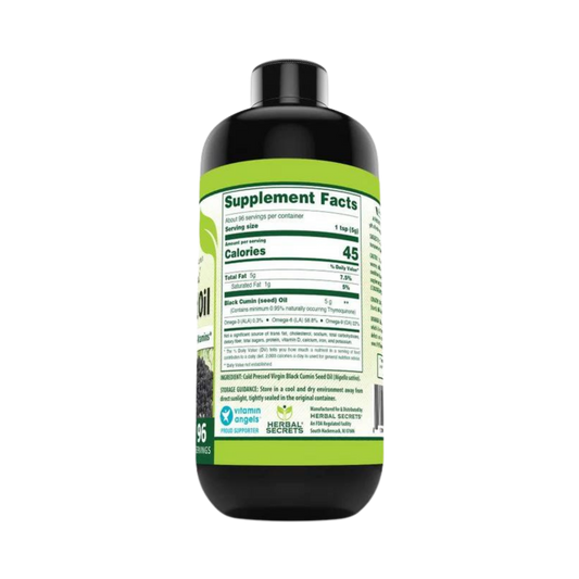 Herbal Secrets, Black Seed Oil, 16 FL OZ