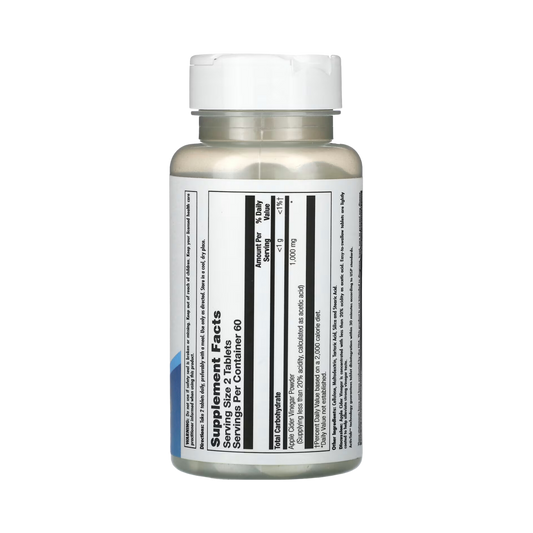 KAL, Apple Cider Vinegar, 1,000 Mg, 120 Tablets