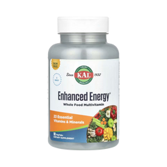KAL, Enhanced Energy, Whole Food Multivitamin, 90 Veg Tabs
