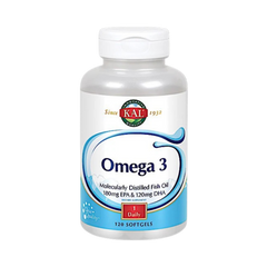 Kal, Omega 3 1000 mg, 120 Softgels