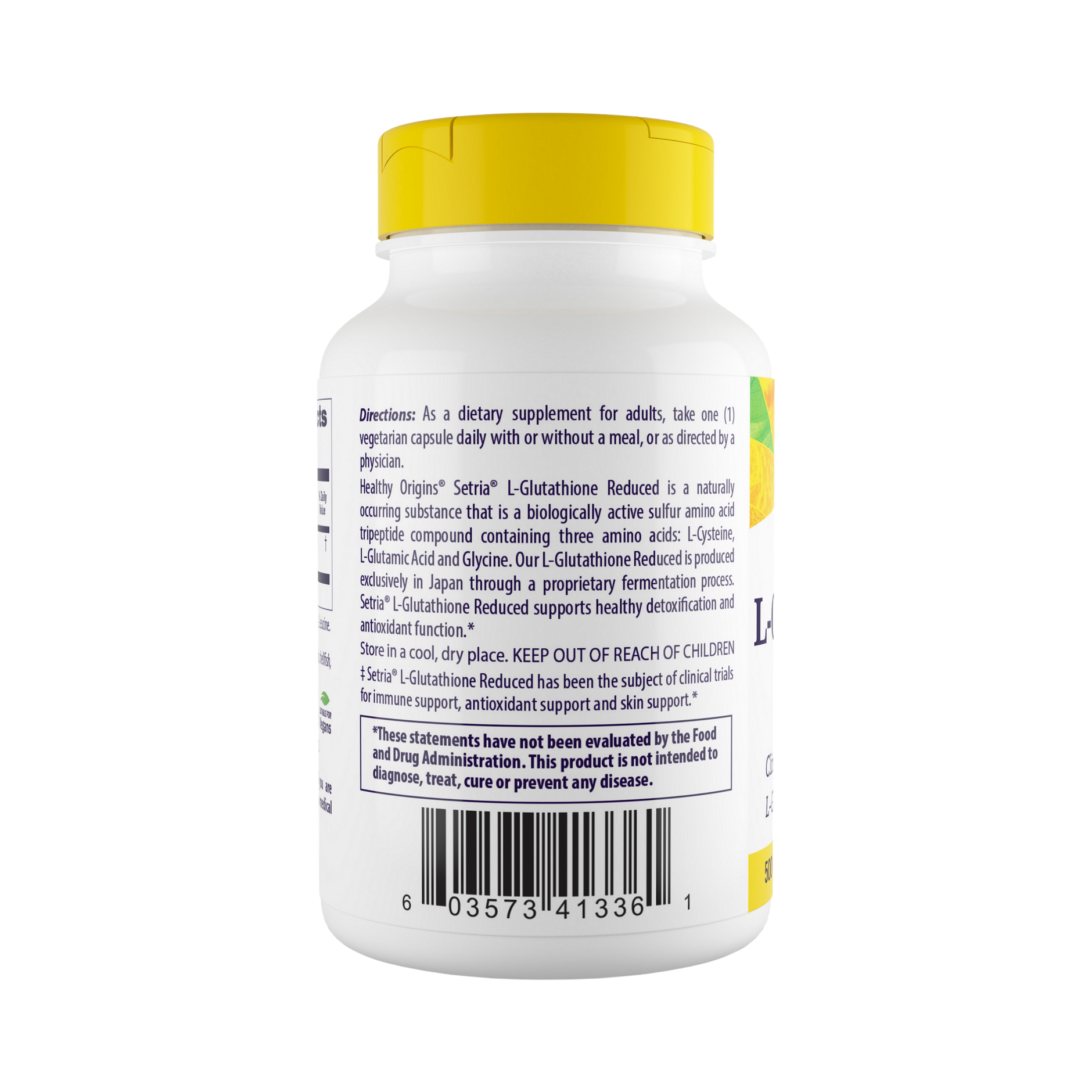 glutathione iv therapy san jose L-Glutathione reduced - HEALTHY ORIGINS main image 1