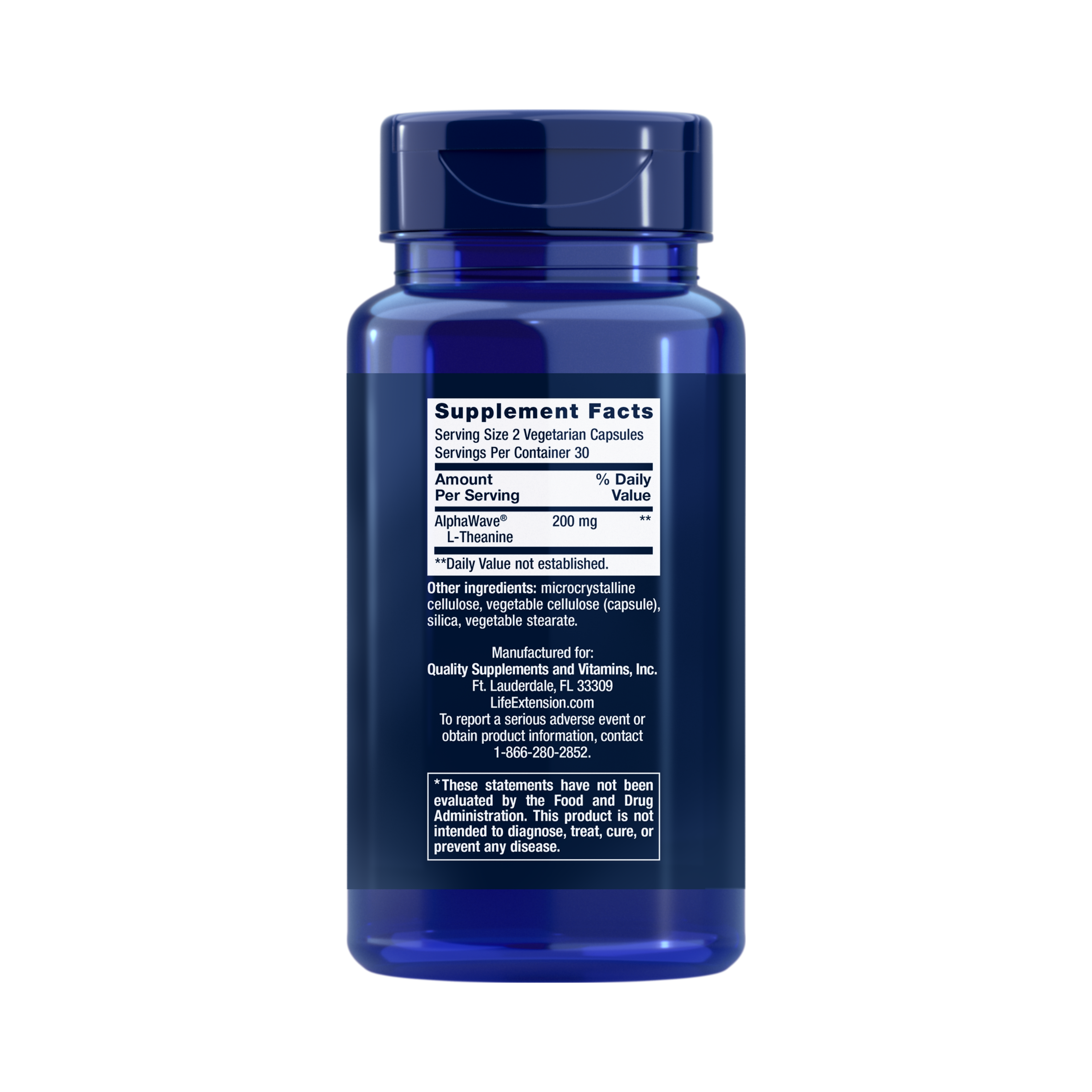 Life Extension, L-Theanine