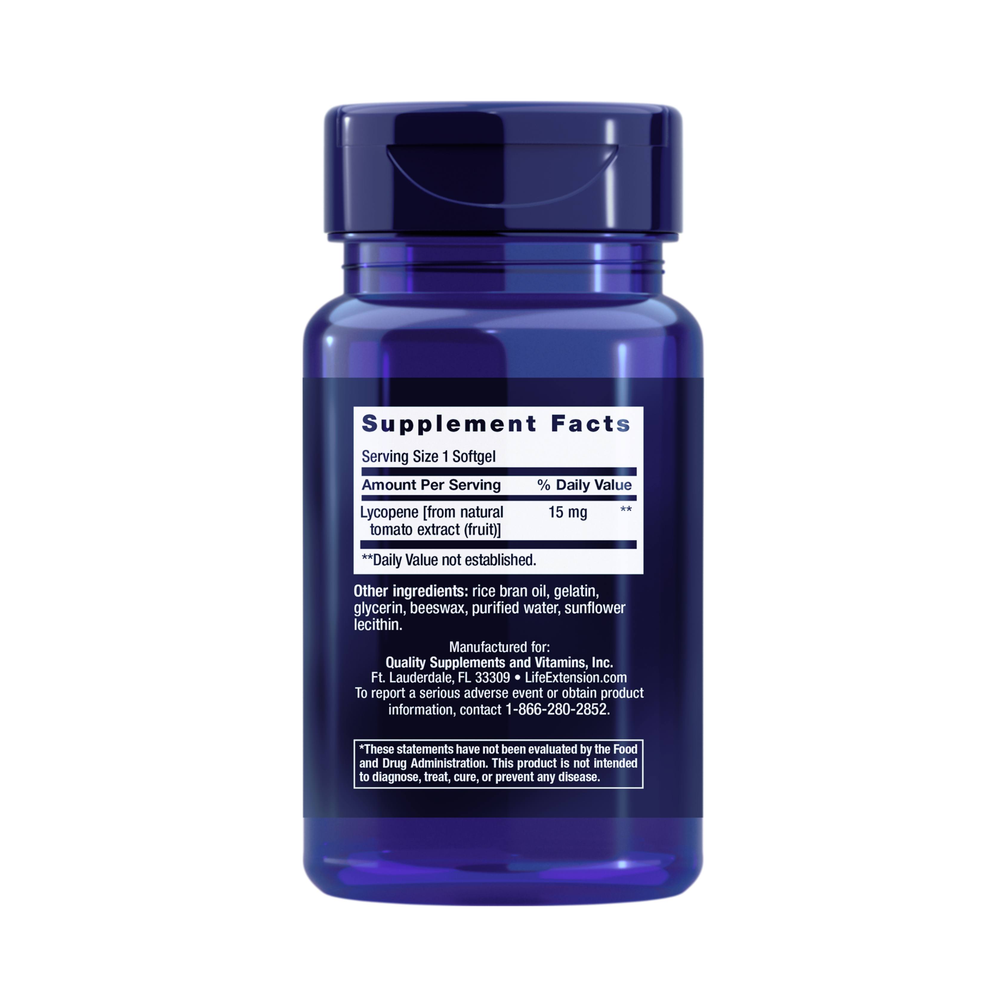 Life Extension, Mega Lycopene