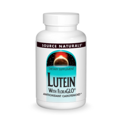 Source Naturals, Lutein with FloraGLO, 20 Mg, 60 Capsules