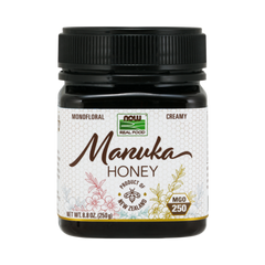 NOW Foods, Real Food, Manuka Honey, MGO 250, 8.8 Oz