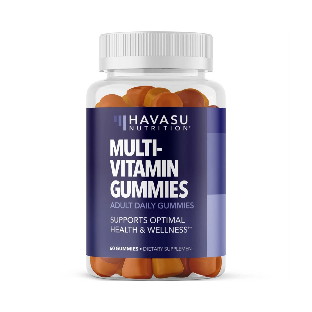 Havasu Nutrition, Multivitamin Gummies for Adults, Fruit Flavor, 60 Gummies
