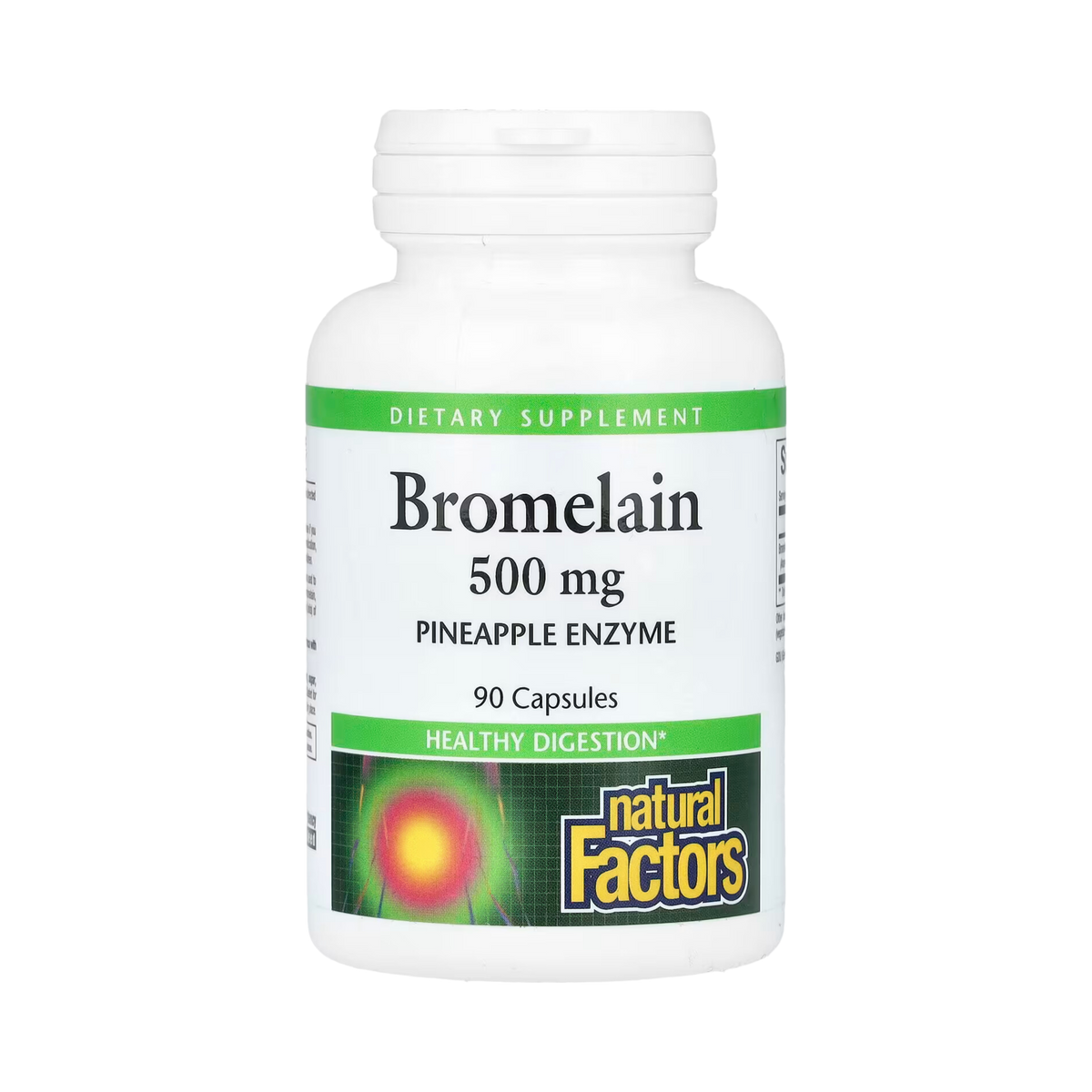 Natural Factors, Bromelain, 500 Mg, 90 Capsules