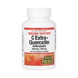 Natural Factors, C Extra + Quercetin, 500 mg/ 250 mg, 60 Easy Swallow Capsules