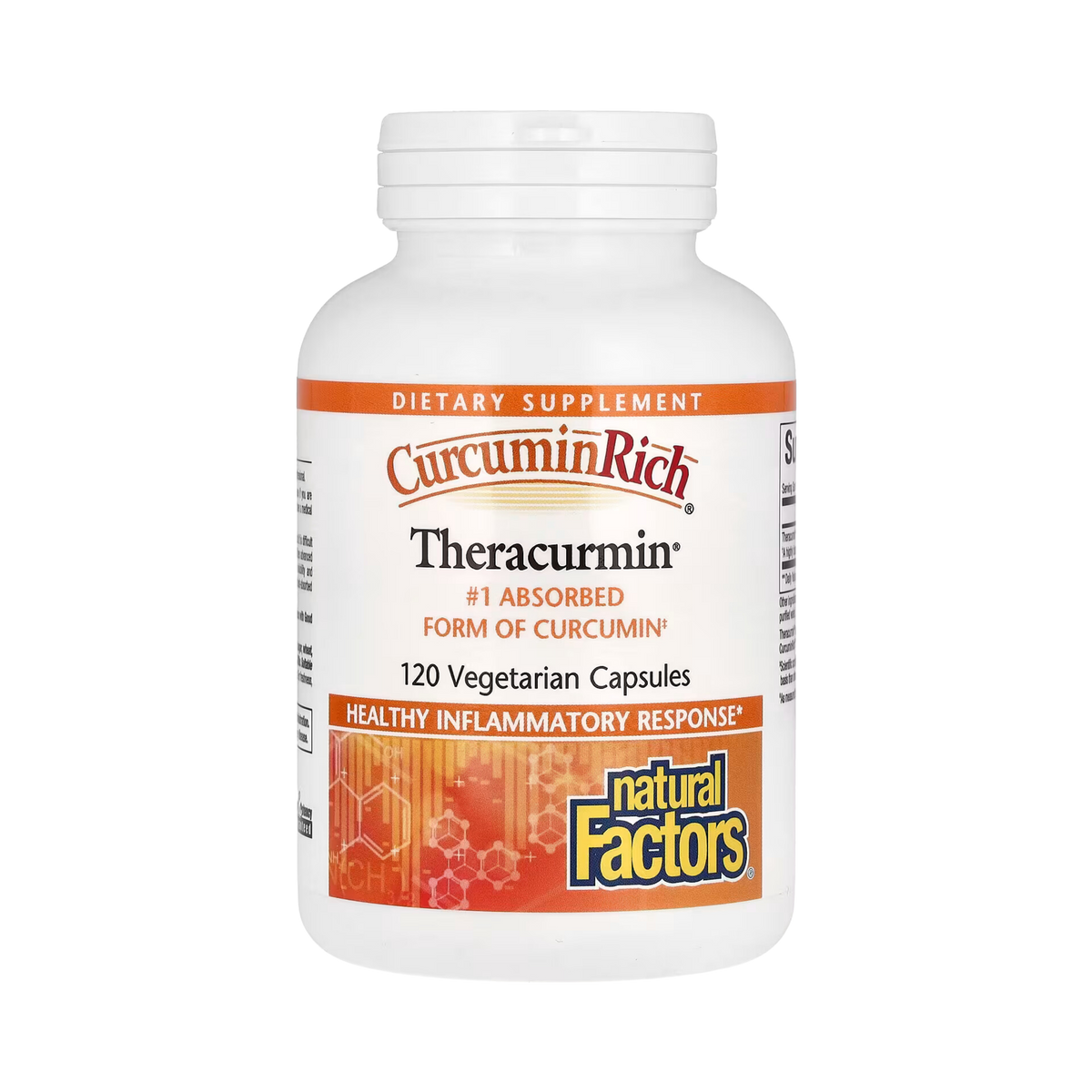 Natural Factors, CurcuminRich, Theracurmin, 120 Vegetarian Capsules