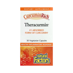 Natural Factors, CurcuminRich, Theracurmin, 30 Vegetarian Capsules
