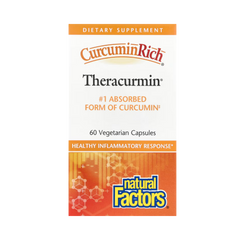 Natural Factors, Curcuminrich, Theracurmin, 60 Vegetarian Capsules
