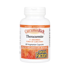 Natural Factors, Curcuminrich, Theracurmin, 60 Vegetarian Capsules
