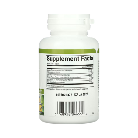 Natural Factors, Sleep Relax with Valerian & Hops, 90 Capsules