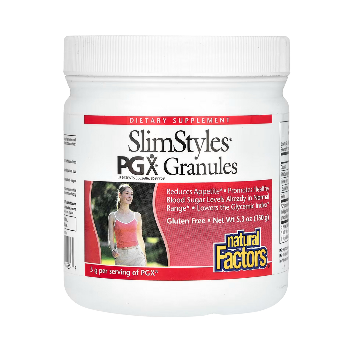 Natural Factors, SlimStyles, PGX Granules, Unflavored, 5.3 oz (150 g)