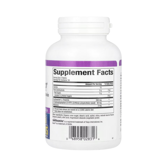 Natural Factors, Stress-Relax, Tranquil Sleep, 60 Chewable Tablets