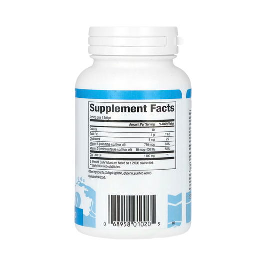 Natural Factors, Super Cod Liver Oil, 90 Softgels