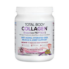 Natural Factors, Total Body Collagen, Bioactive Peptides, Pomegranate, 100 mg, 1 lb 1 oz (500 g)