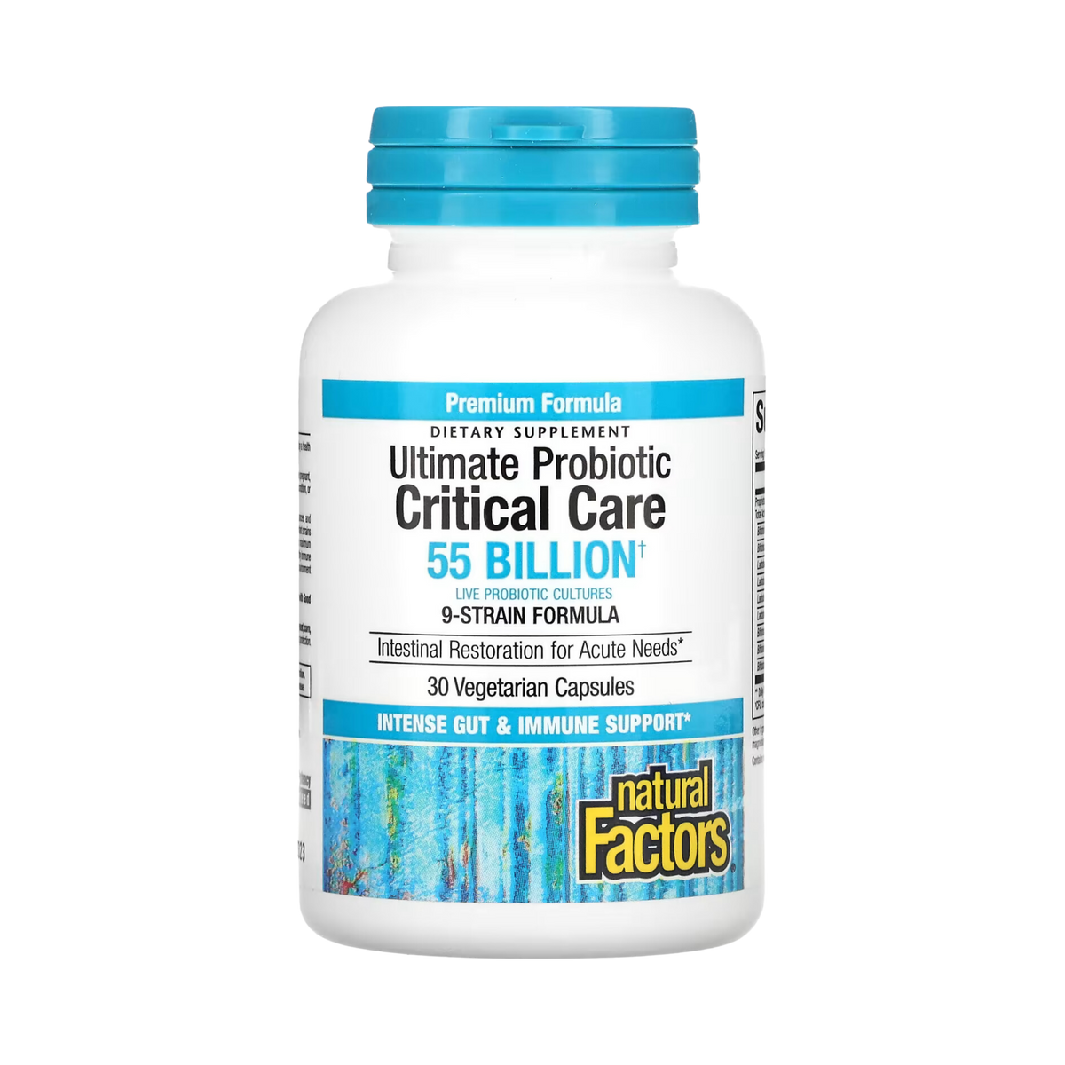 Natural Factors, Ultimate Probiotic, Critical Care, 55 Billion, 30 Vegetarian Capsules
