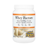 Natural Factors, Whey Factors, Grass Fed Whey Protein, Unflavored, 12 Oz