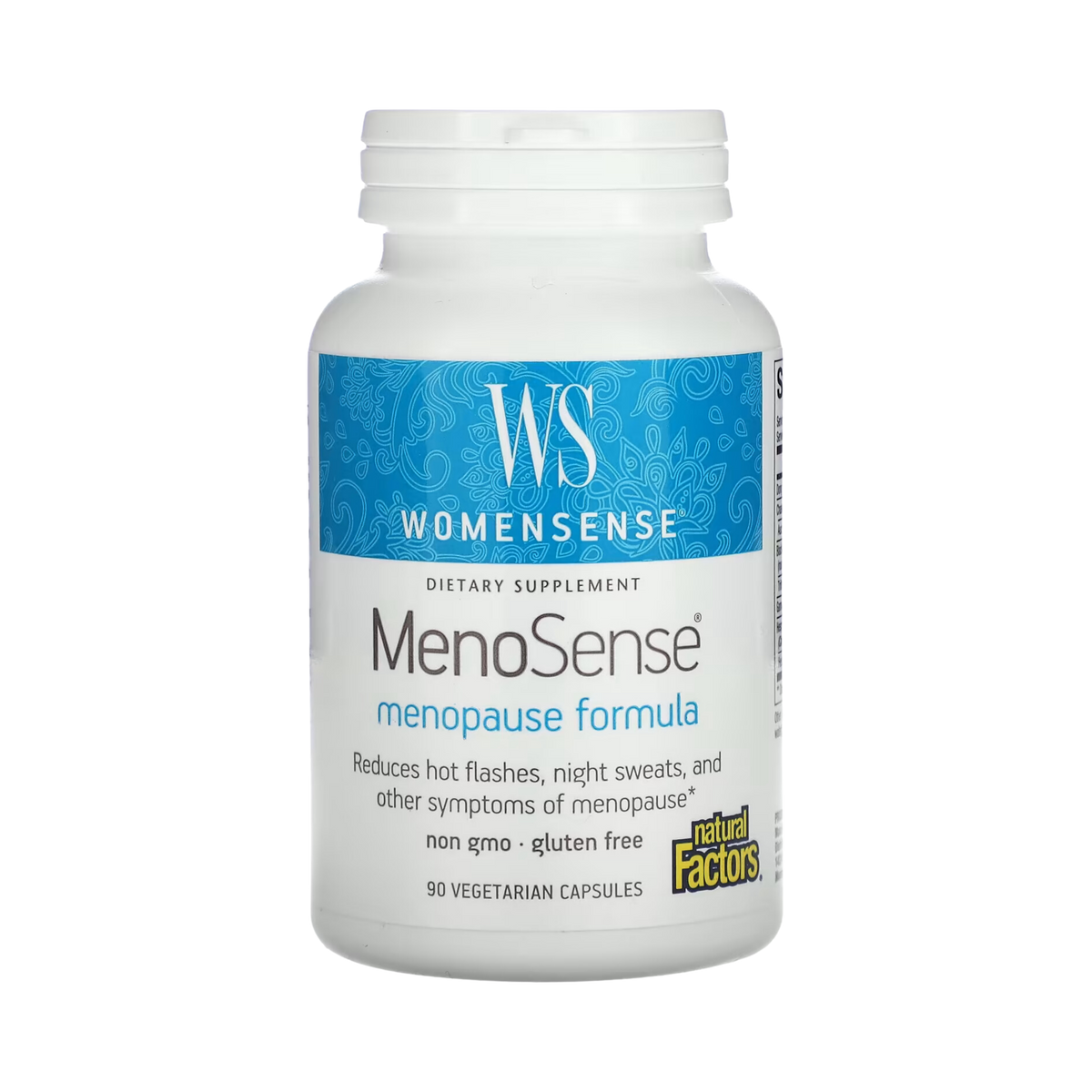 Natural Factors, WomenSense, MenoSense, Menopause Formula, 90 Vegetarian Capsules