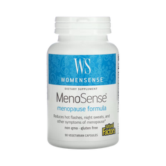Natural Factors, WomenSense, MenoSense, Menopause Formula, 90 Vegetarian Capsules