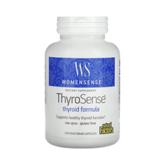 Natural Factors, WomenSense, ThyroSense, Thyroid Formula, 120 Vegetarian Capsules