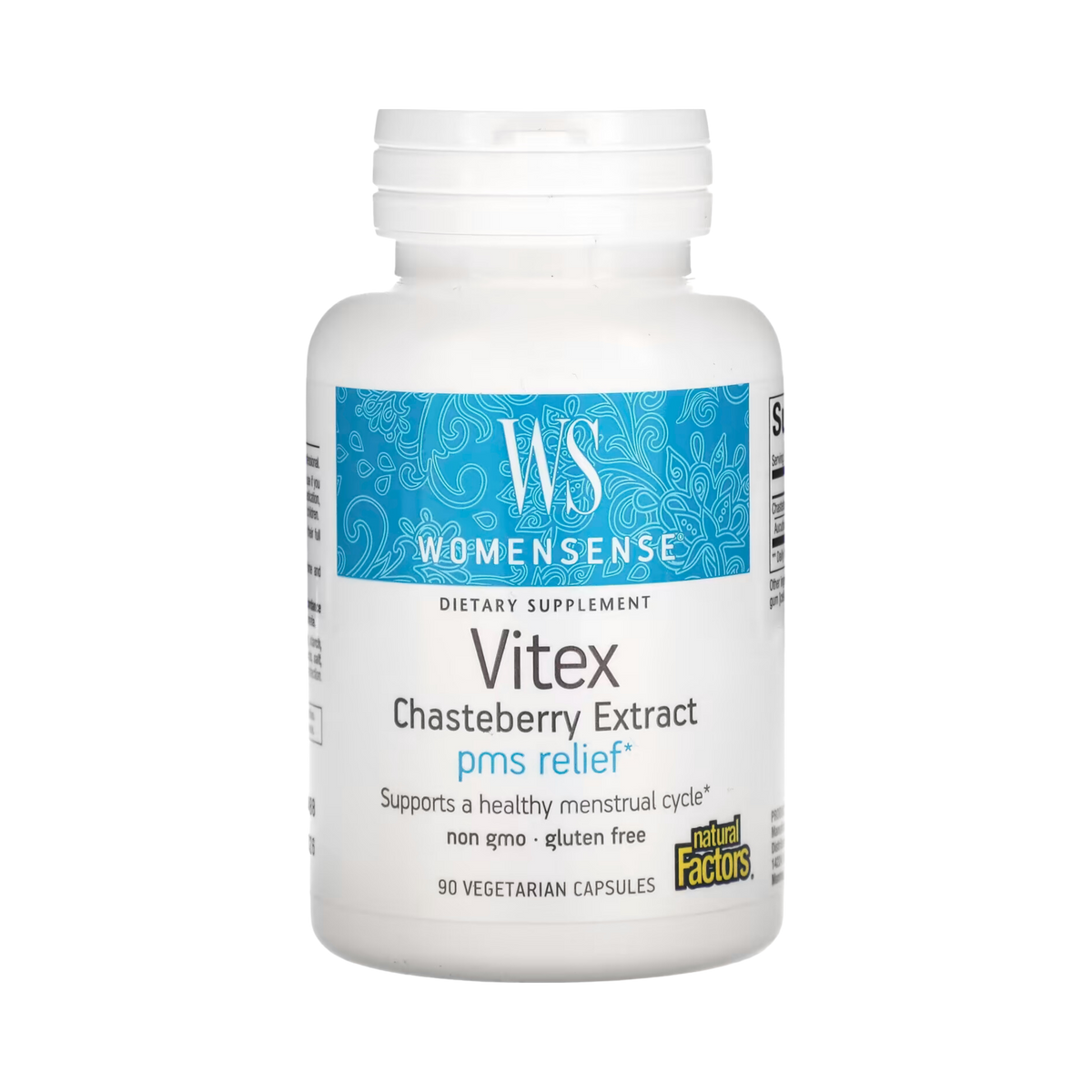Natural Factors, Womensense, Vitex Chasteberry Extract, 90 Vegetarian Capsules
