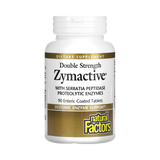 Natural Factors, Zymactive, Double Strength, 90 Enteric Coated Tablets