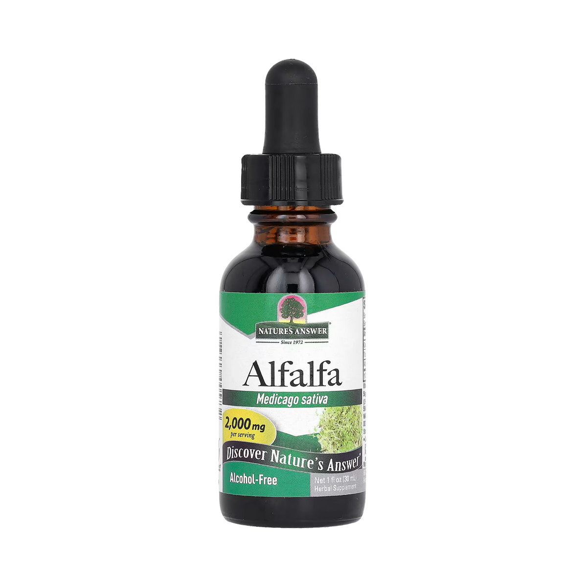 Nature's Answer - Alfalfa, Alcohol-Free, 1 OZ
