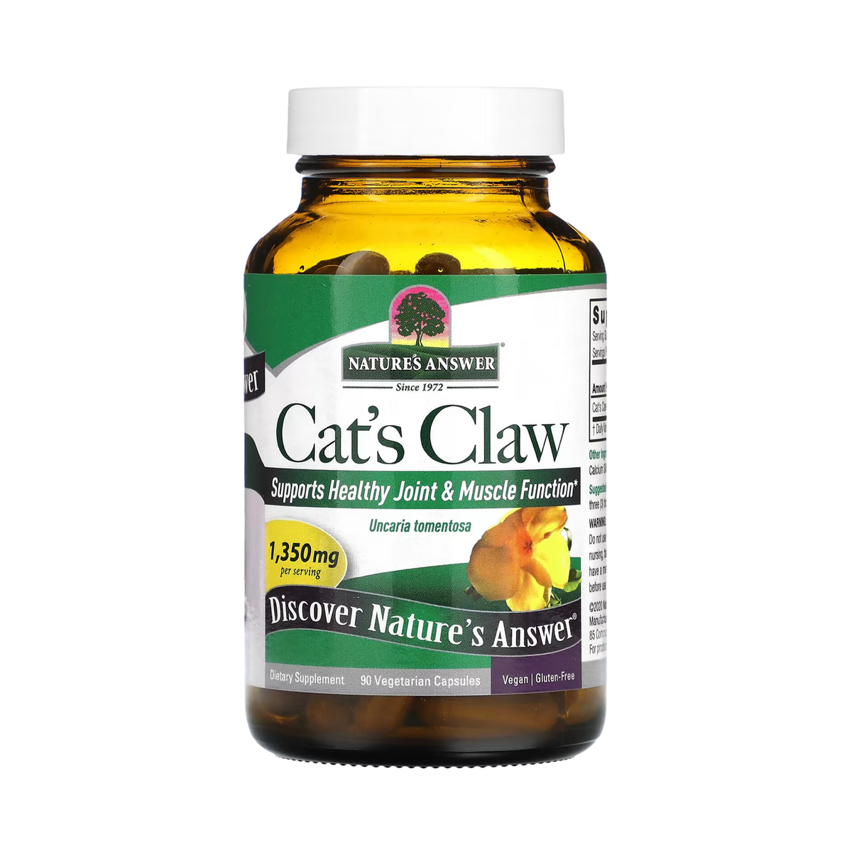 Nature’s Answer - Cat's Claw Inner Bark, 90 Capsules