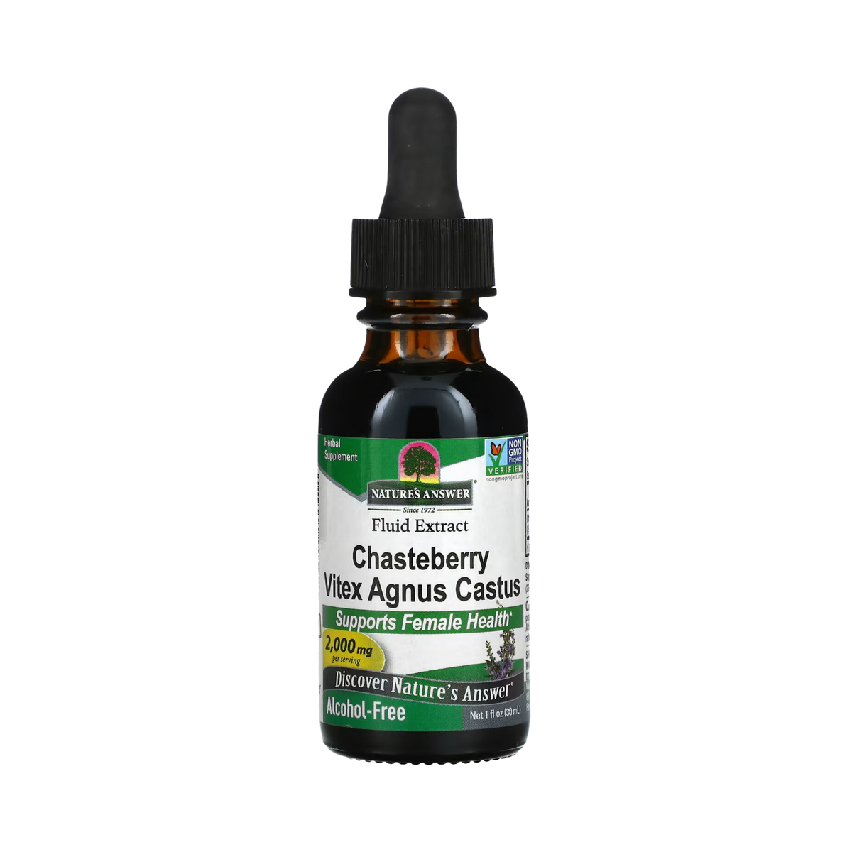 Nature’s Answer - Chaste Berry,Vitex Agnus Castus Extract, 1 Oz