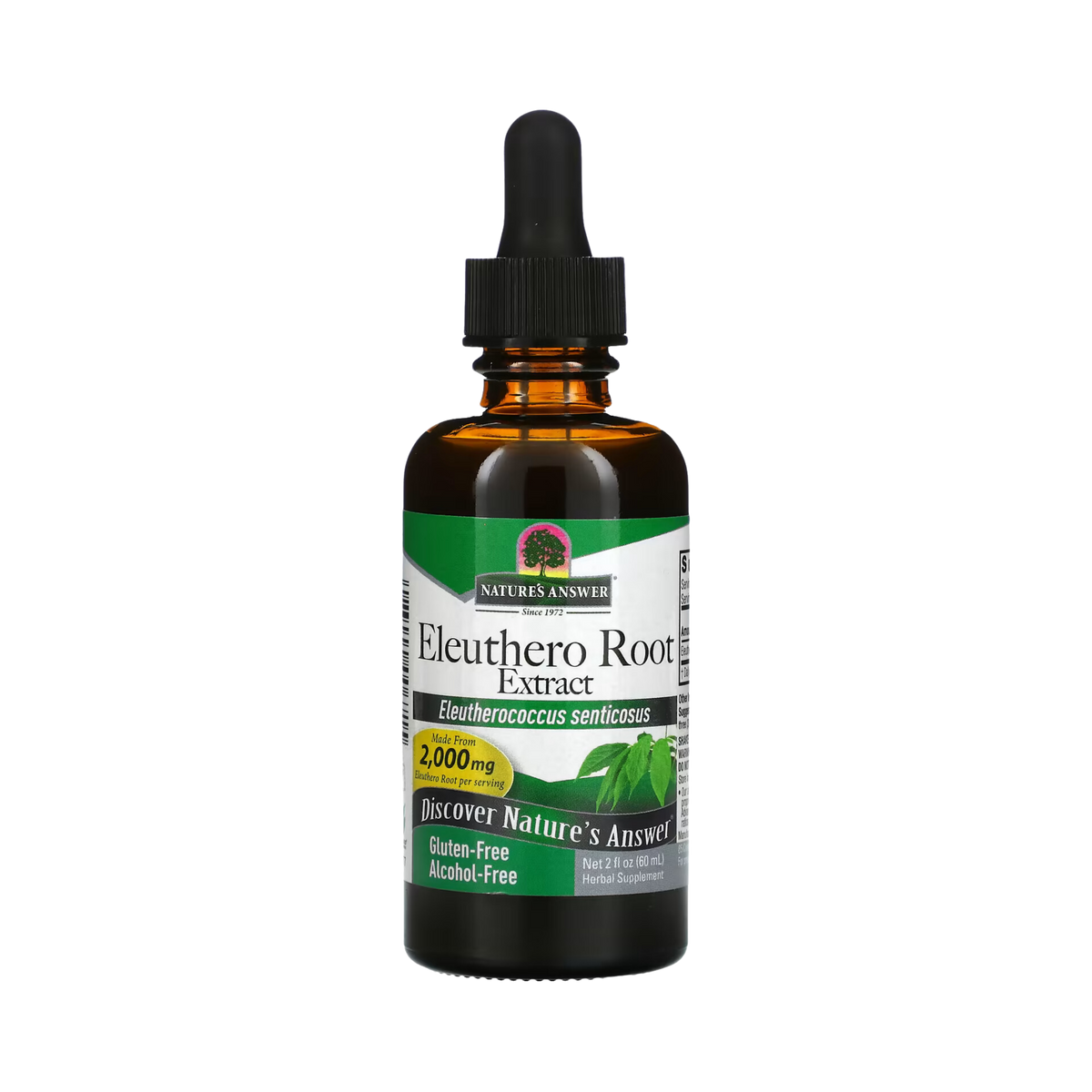 Nature’s Answer - Eleuthero Root Extract, Alcohol Free, 2 Oz