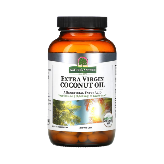 Nature’s Answer - Organic Extra Virgin Coconut Oil, 120 Softgels