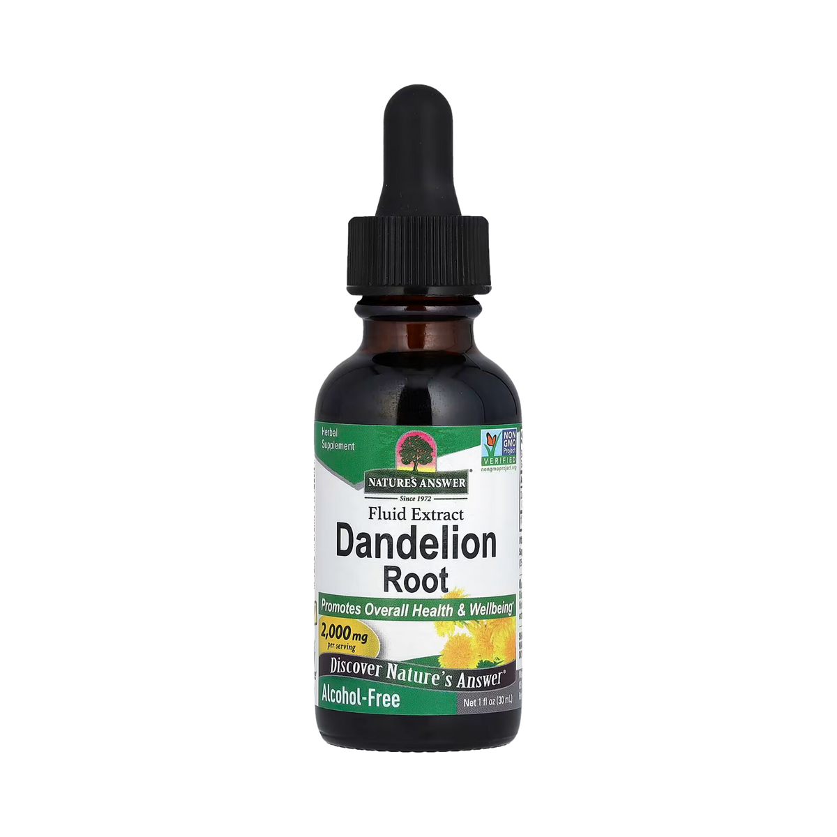 Nature's Answer - DANDELION ROOT 1OZ ALCOHOL FREE