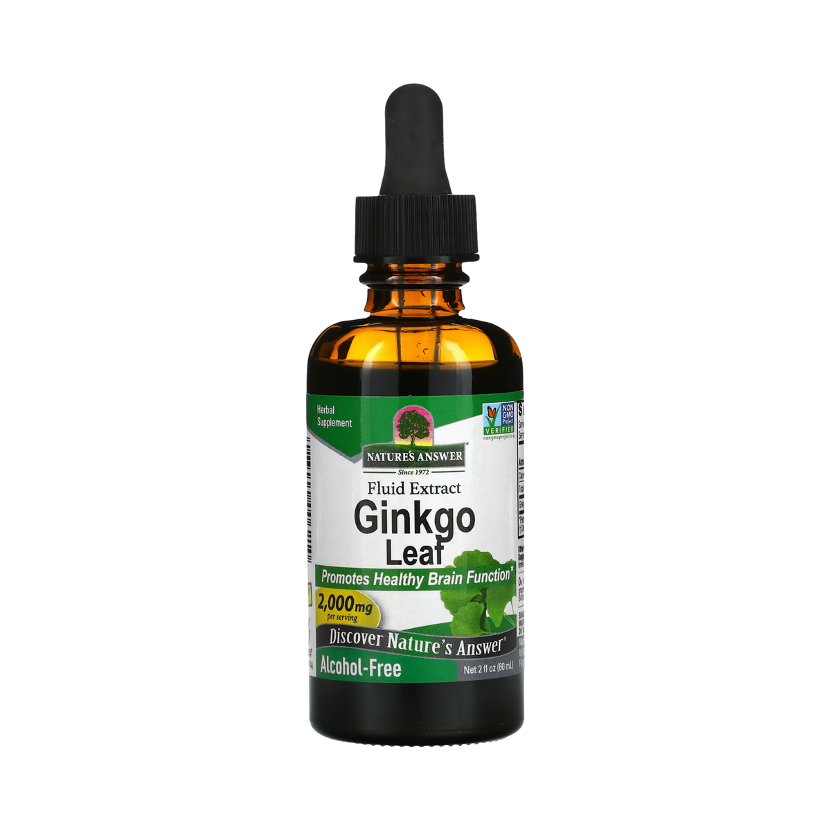 Nature’s Answer - Ginkgo Leaf (Alcohol Free), 2 Oz